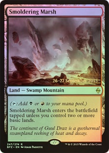 (Promo-Prerelease)Smoldering Marsh/燻る湿地